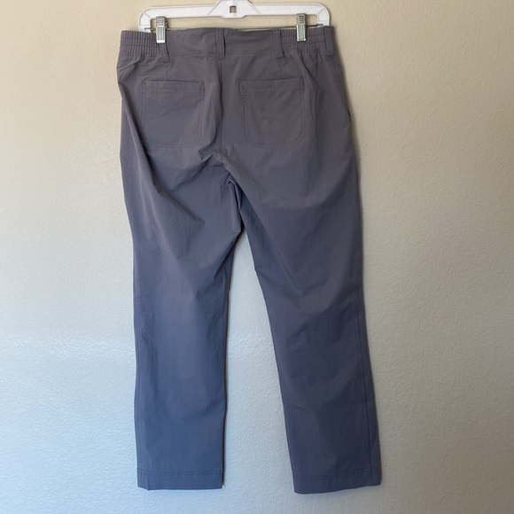 Athleta utility crop pants women’s 10 ten grey EUC - Picture 6 of 7